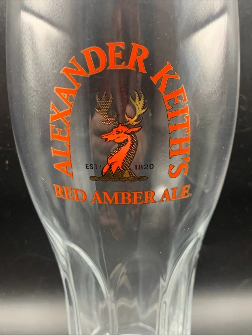 Pre Owned Alexander Keith's Red Amber Ale Beer EST 1820 Glass Tumbler